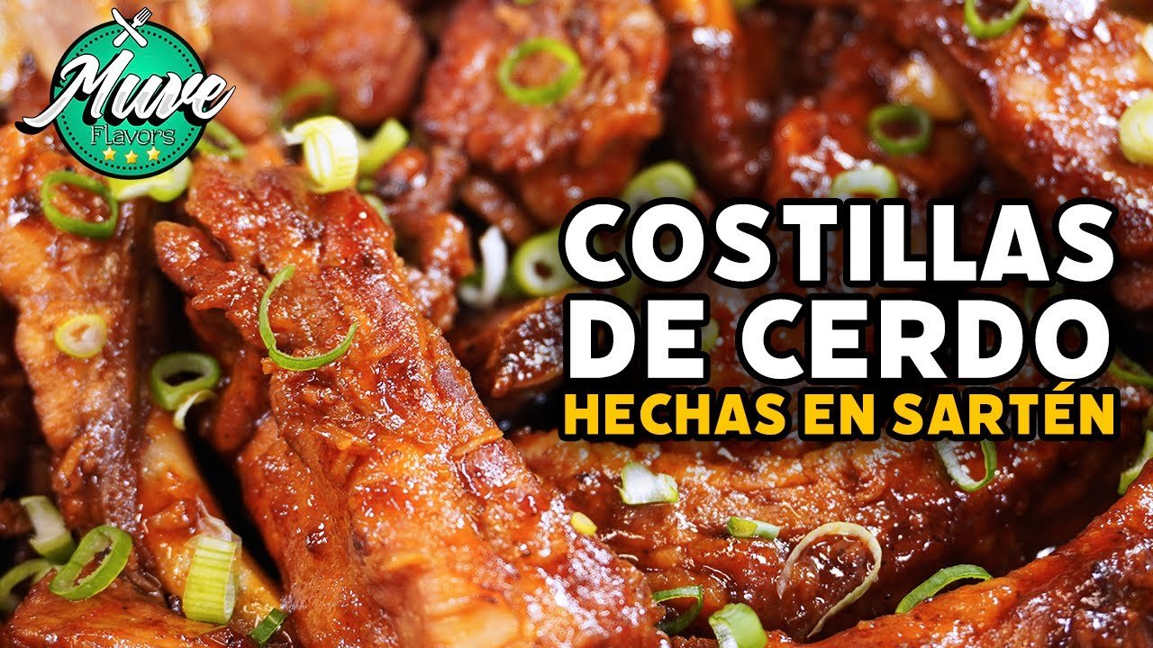 Receta de Costillas de cerdo fritas con miel