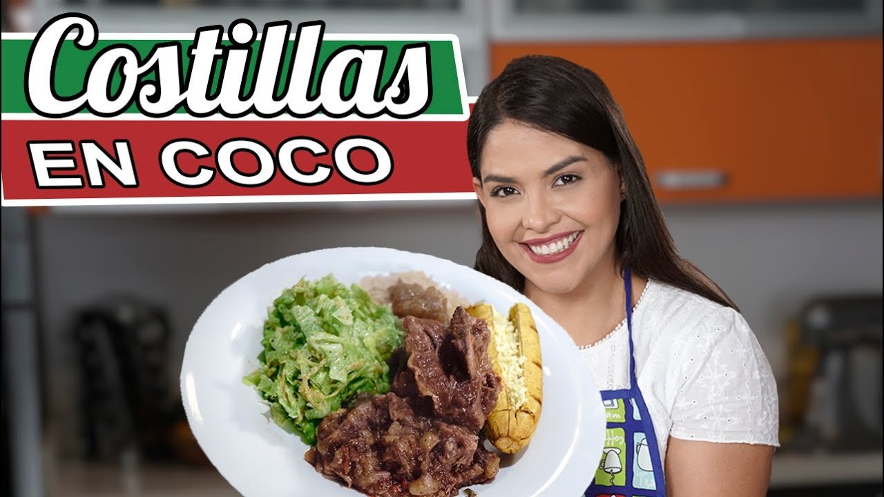 Receta de Costillas en Salsa de coco