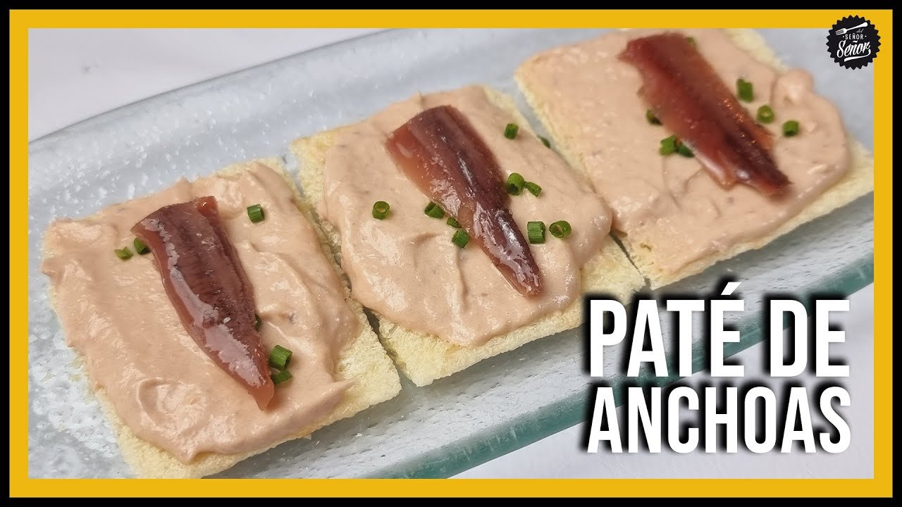 Receta de Crema de anchoas para canapés