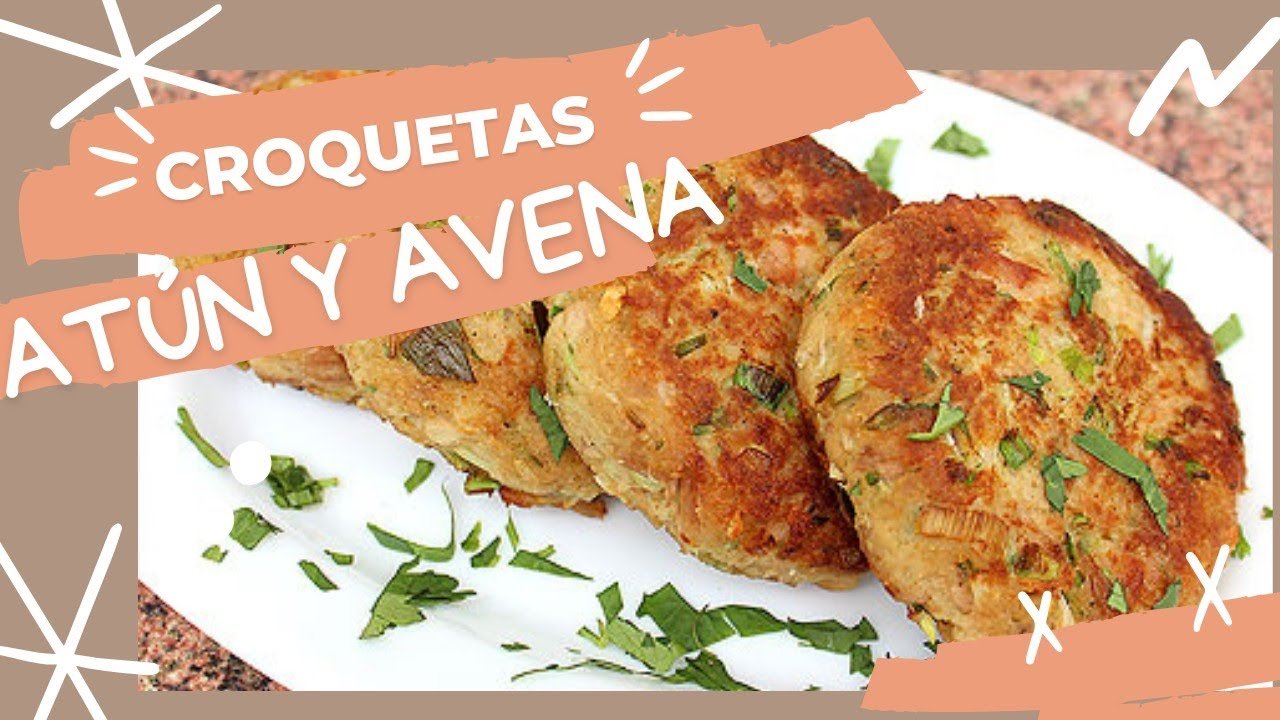 Receta de Croquetas de atún y avena