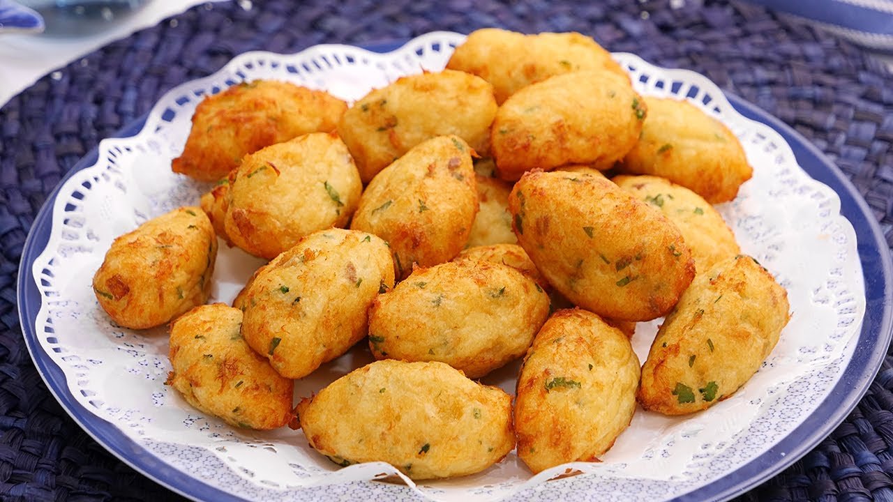 Receta de Croquetas de bacalao y patatas