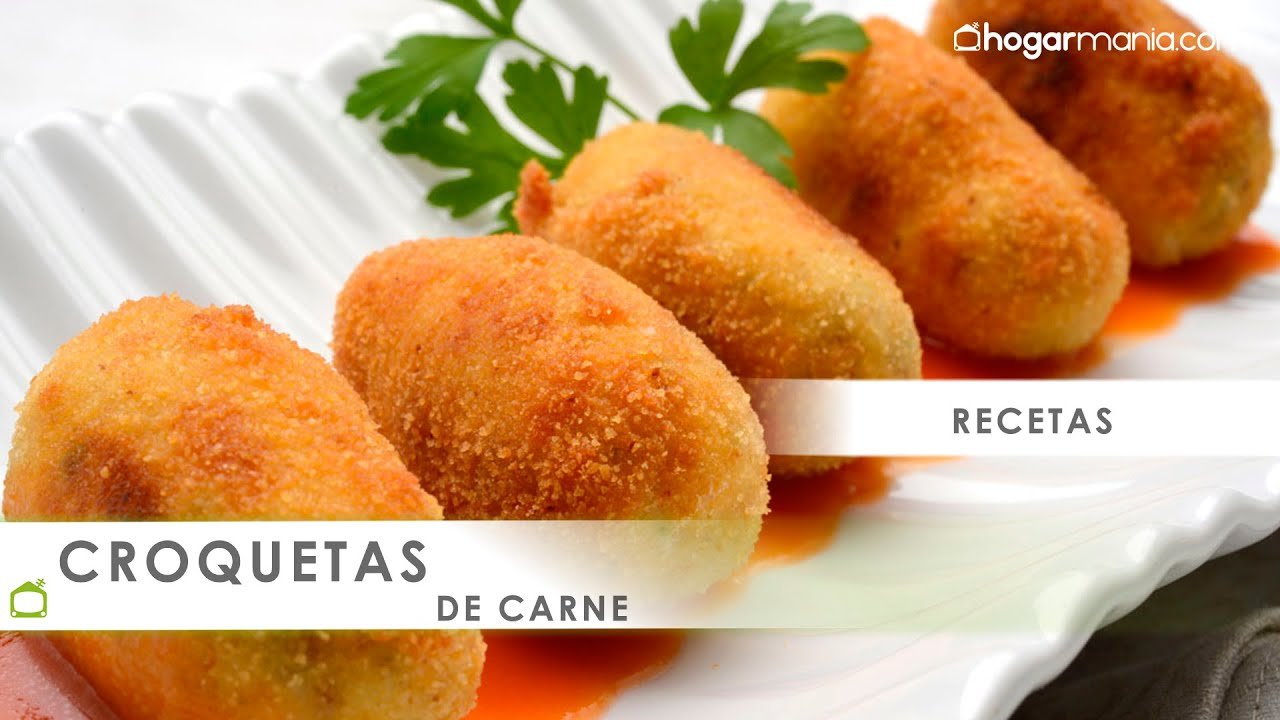 Receta de Croquetas de carne de res