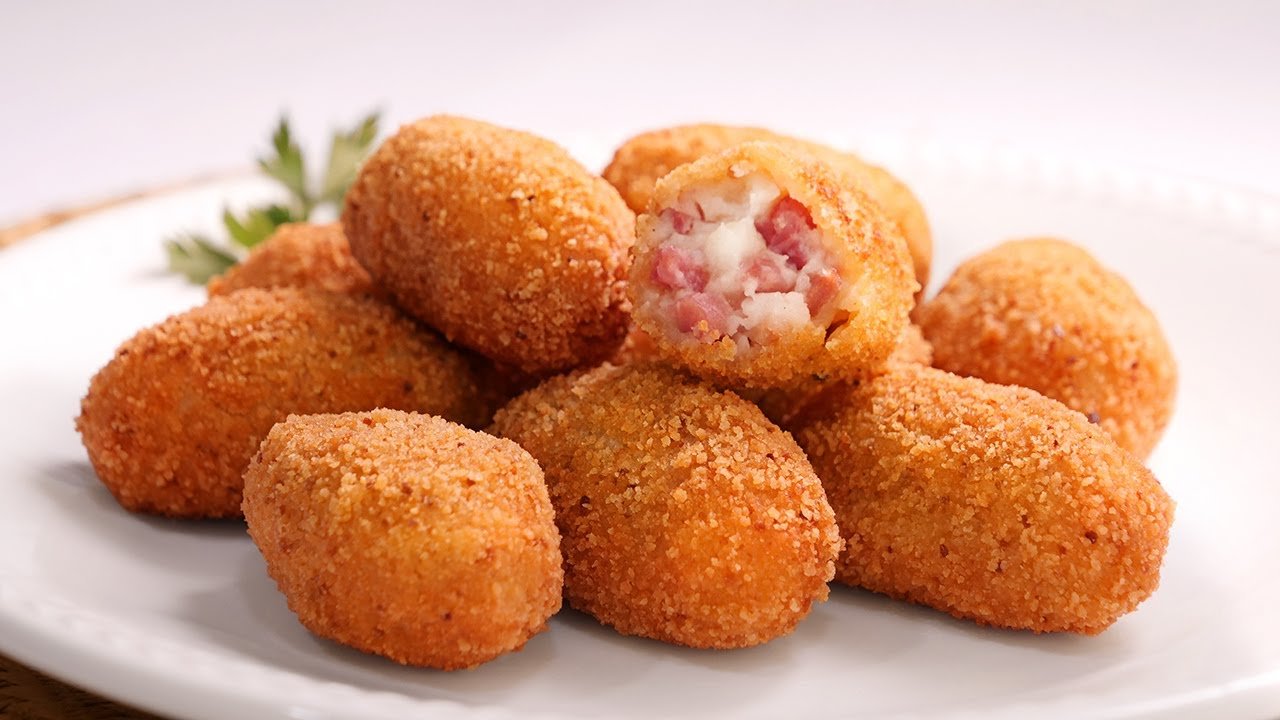 Receta de Croquetas de jamón y huevo