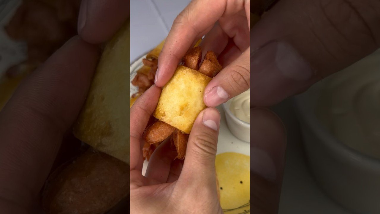 Receta de Croquetas de salchicha y queso con Thermomix