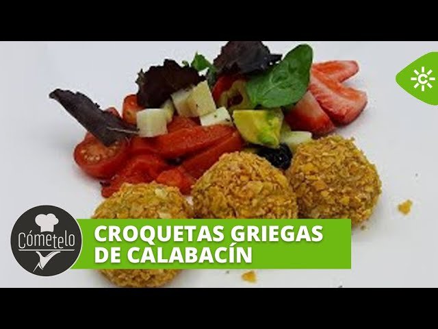 Receta de Croquetas griegas de calabacín