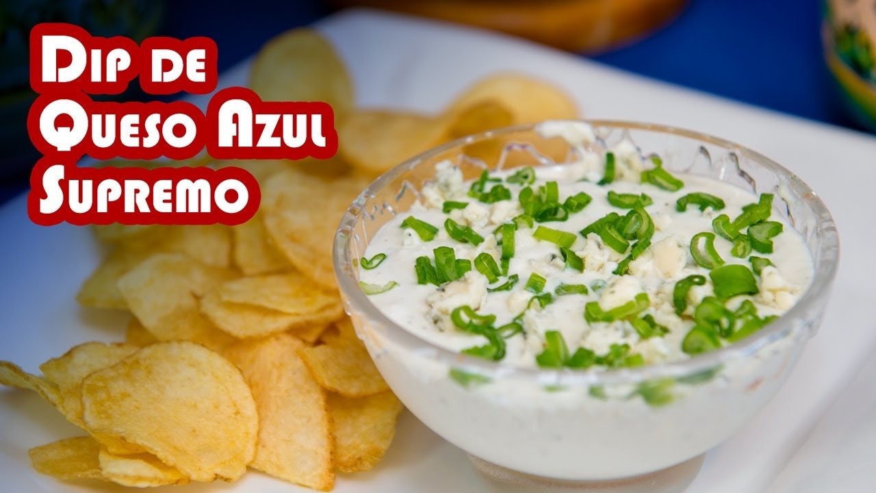 Receta de Dip de queso azul