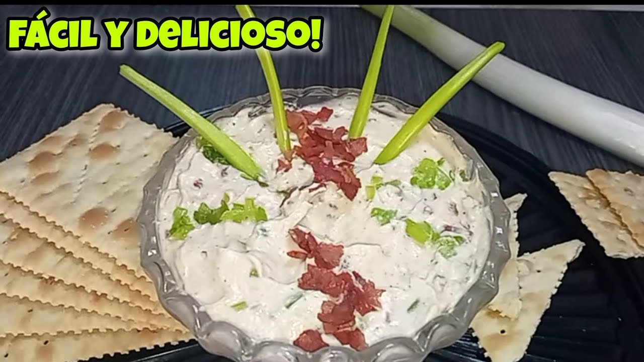 Receta de Dip de tocineta