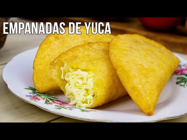 Receta de Empanadas de yuca con pollo