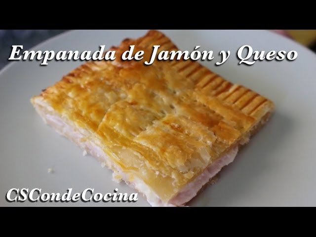 Receta de Empanaditas de jamon y queso