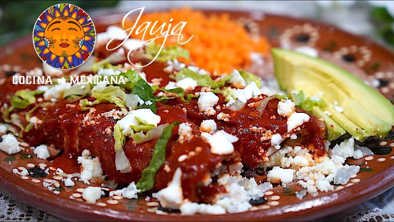 Receta de Enchiladas rojas de queso al horno