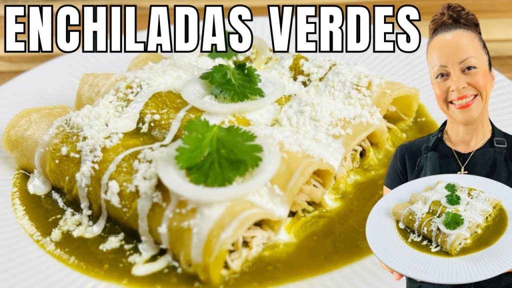 Receta de Enchiladas Verdes Mexicanas: Guía paso a paso para preparar ...