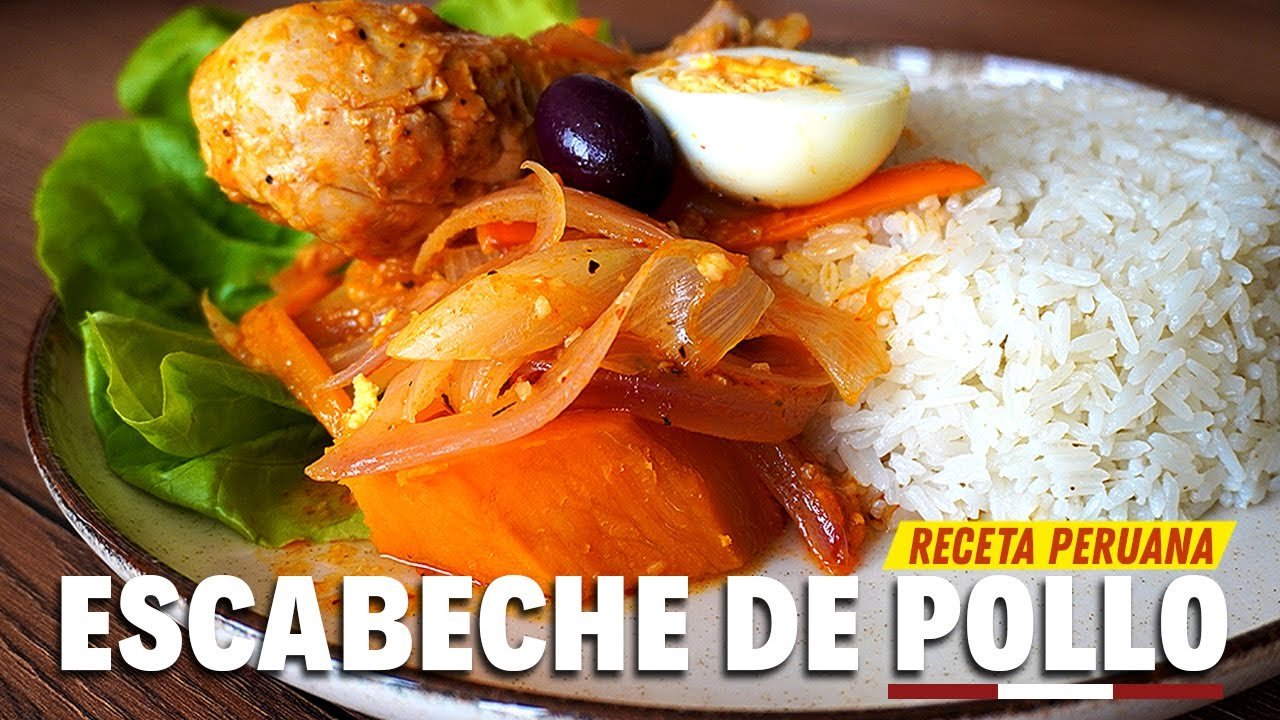 Receta de Escabeche de pollo peruano