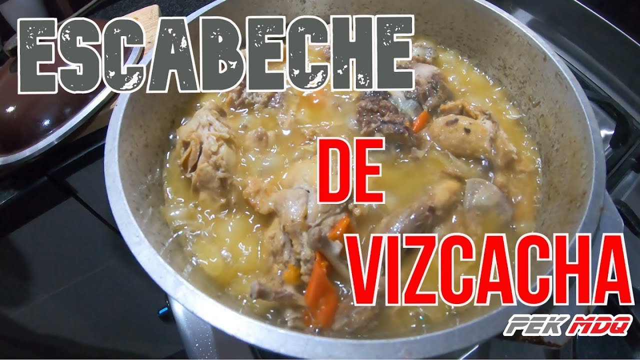 Receta de Escabeche de vizcacha