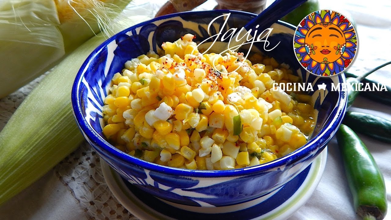 Receta de Esquites con epazote