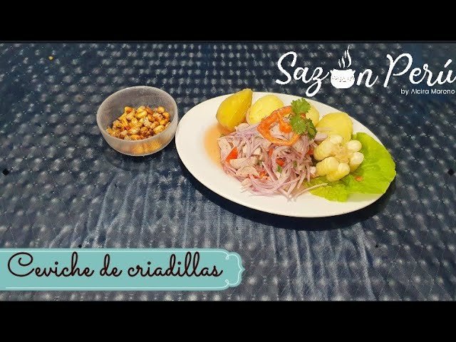 Receta de Exótico Ceviche de criadillas