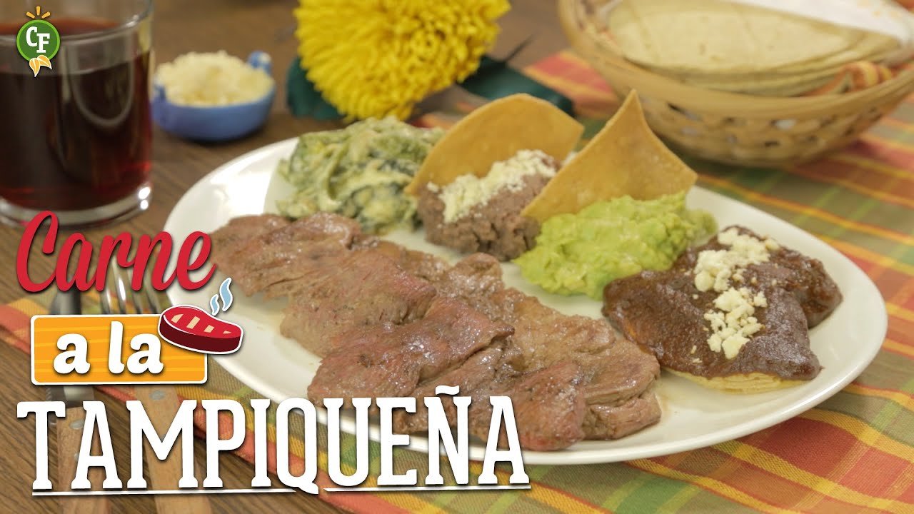 Receta de Filete a la tampiqueña