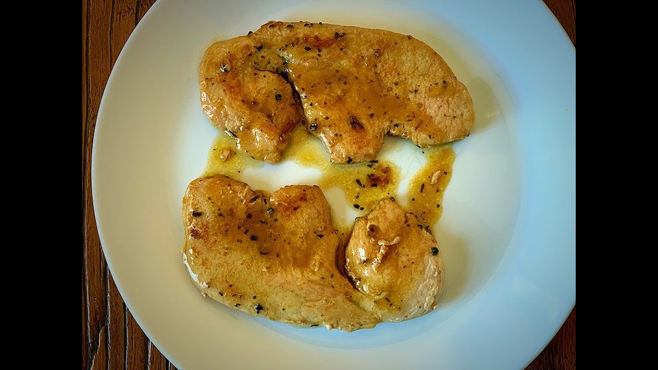 Receta de Filetes de pavo en salsa de limón