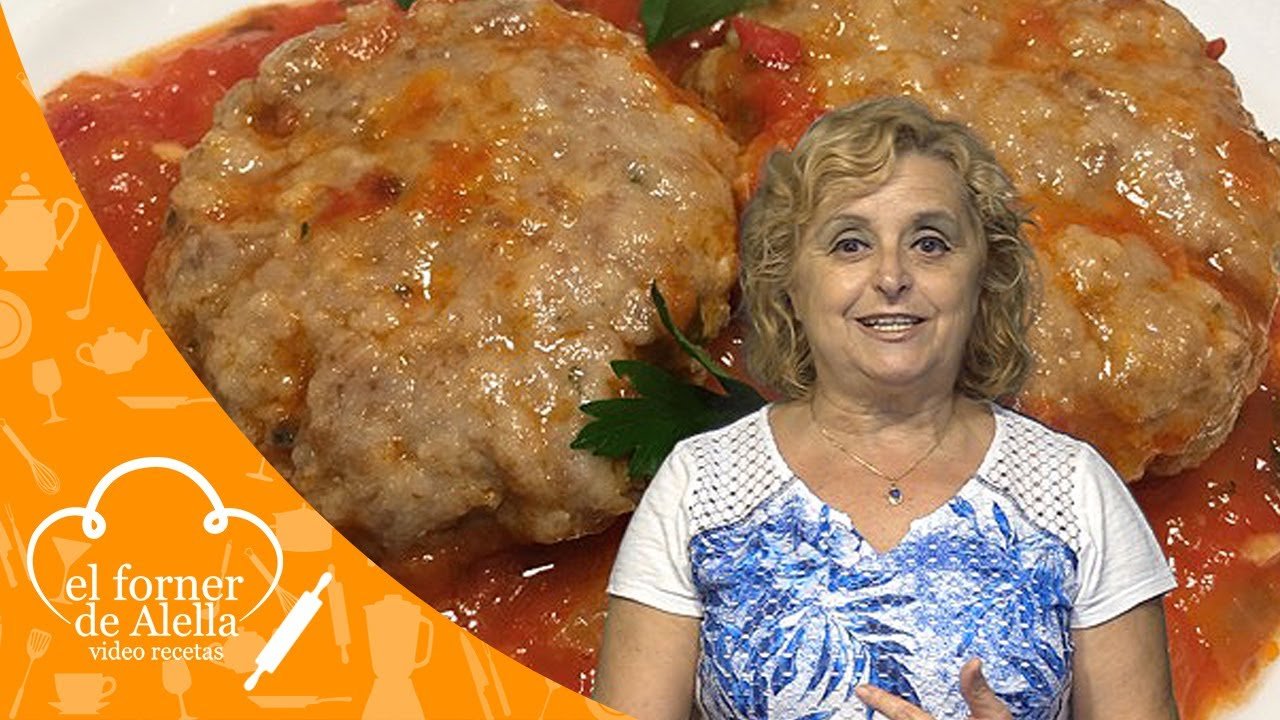 Receta de Filetes rusos con tomate