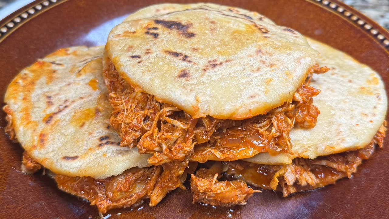 Receta de Gorditas de pollo