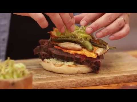 Receta de Hamburguesa de arrachera