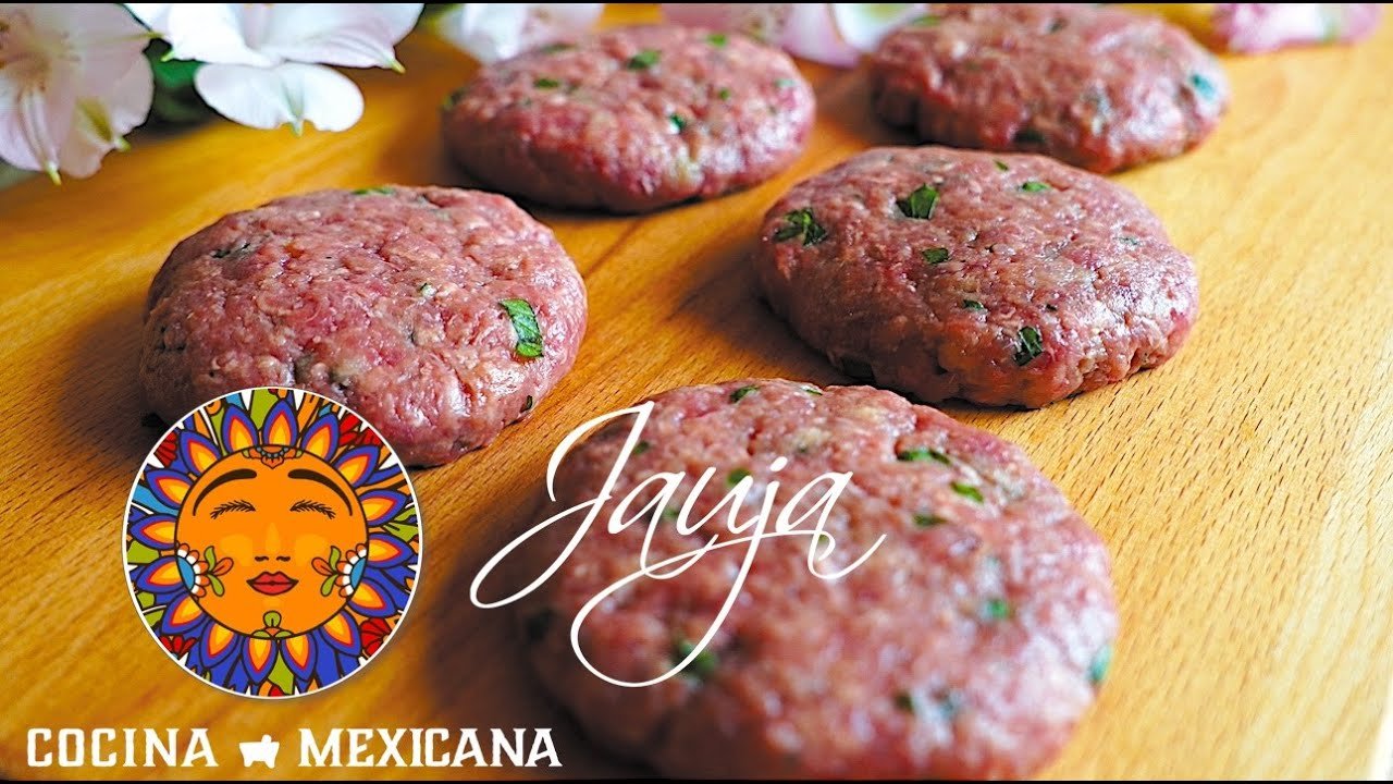Receta de Hamburguesa mexicana