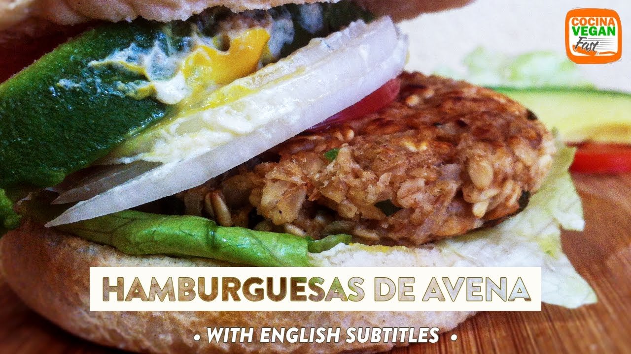 Receta de Hamburguesas caseras con avena