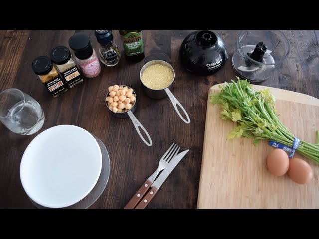 Receta de Hamburguesas de cuscús