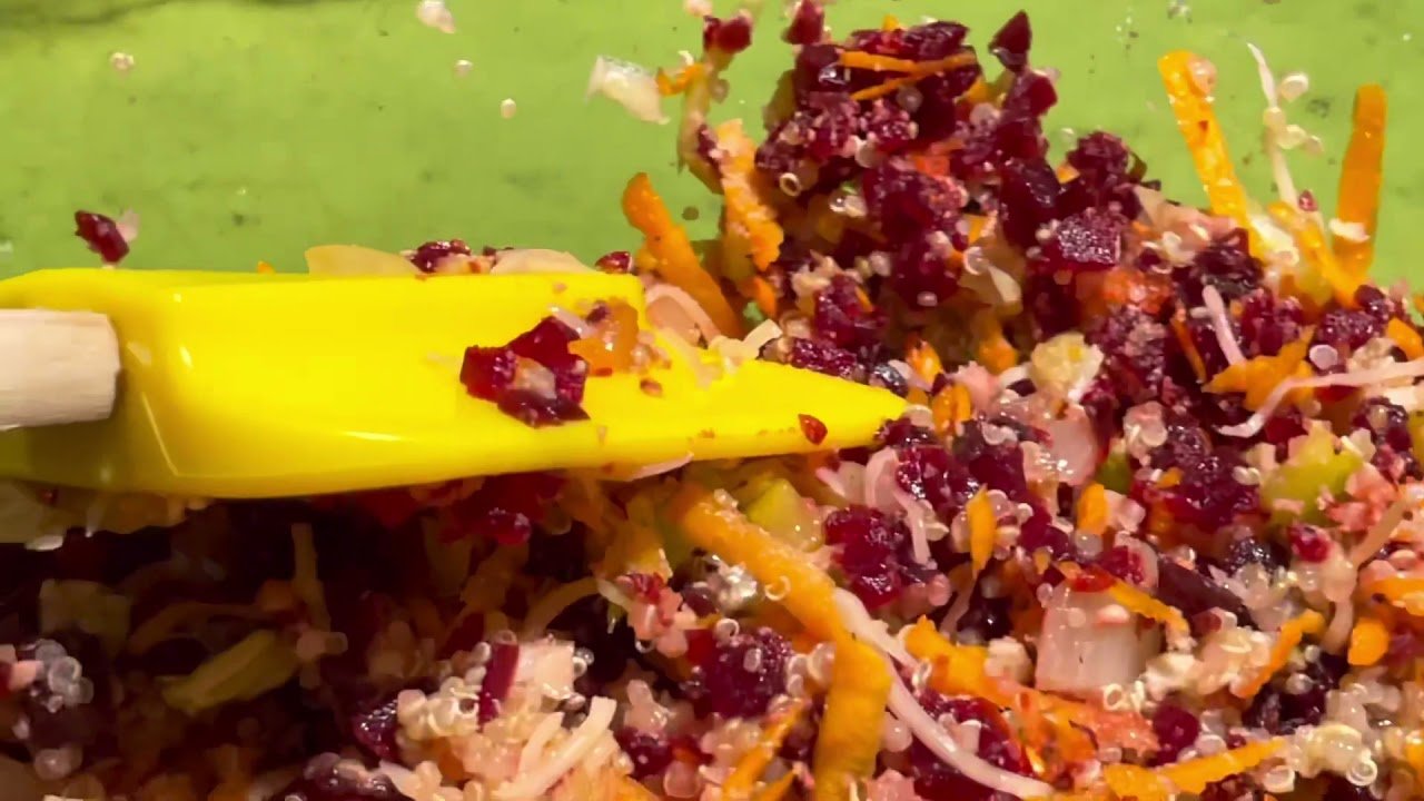 Receta de Hamburguesas de quinoa y remolacha