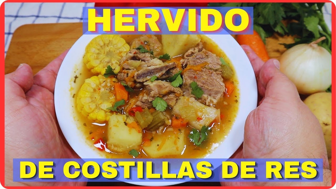 Receta de Hervido de res