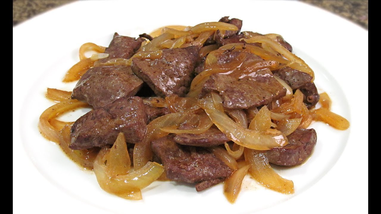 Receta de Higado en salsa