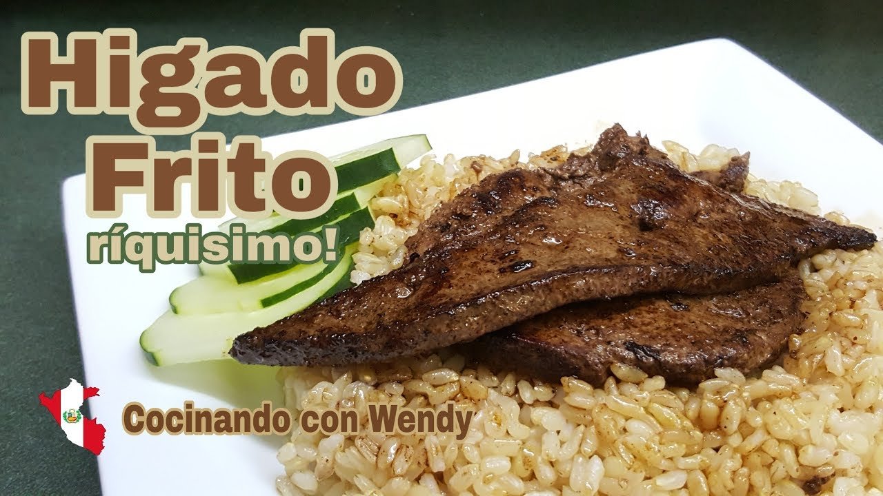 Receta de Hígado frito