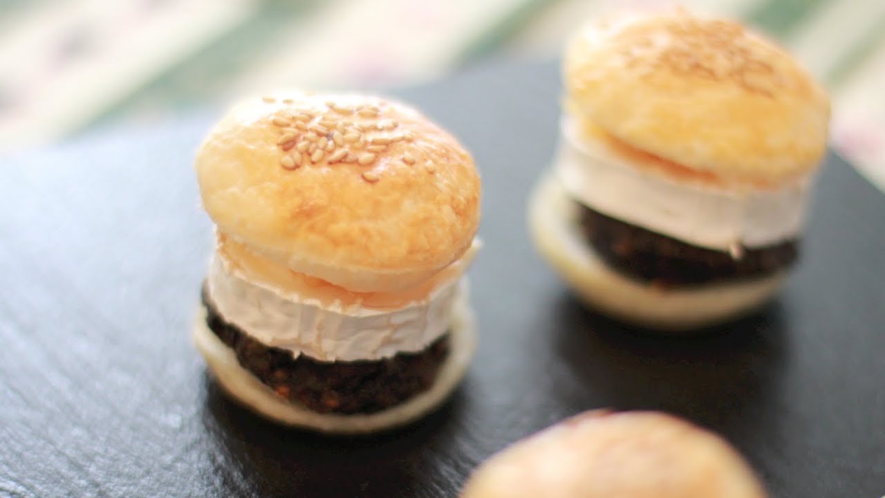 Receta de Hojaldres con morcilla