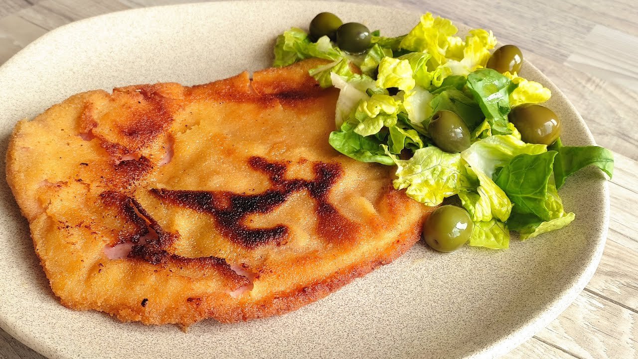 Receta de Jamon york empanado