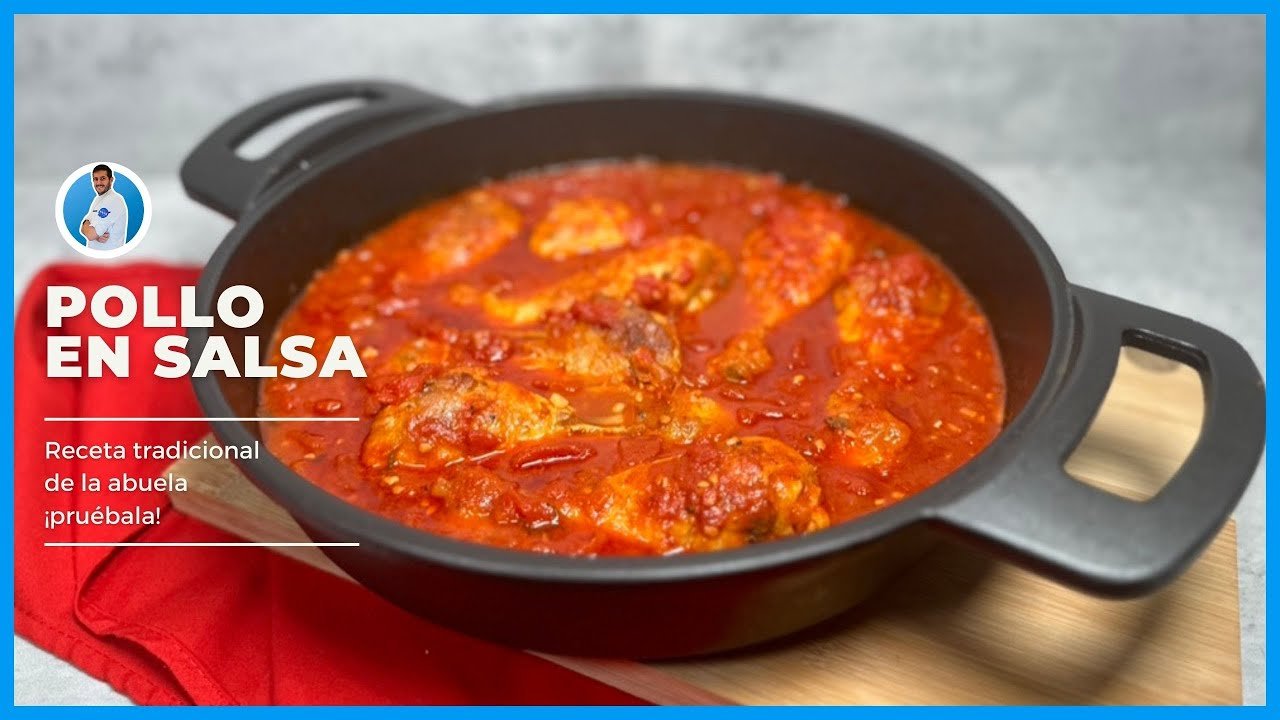 Receta de Jamoncitos de pollo en salsa de tomate