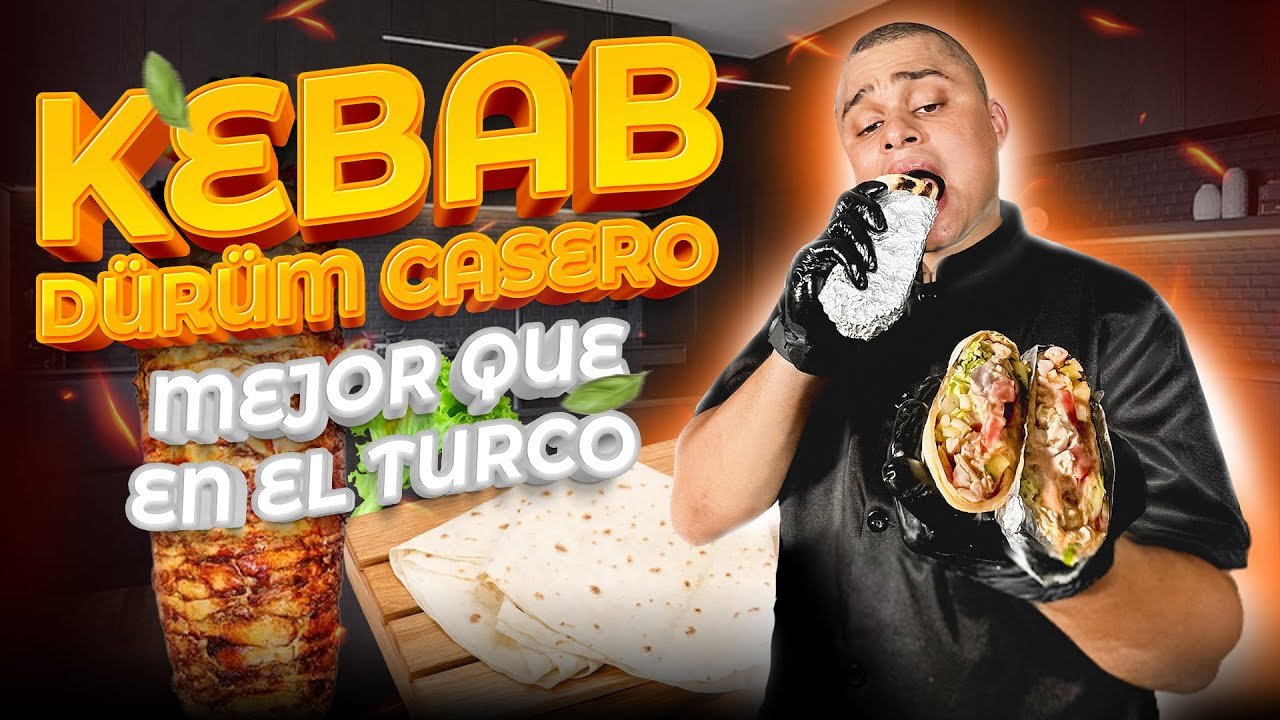 Receta de Kebab de hamburguesa