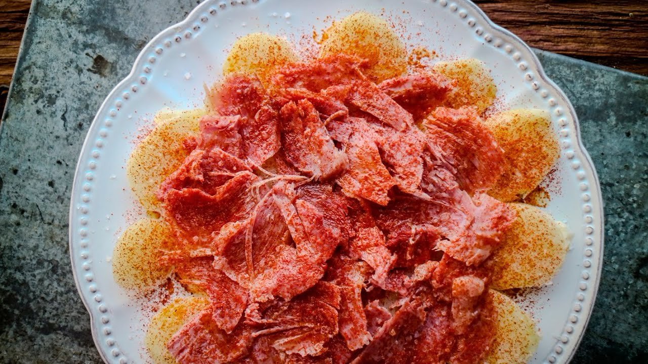 Receta de Lacón a la gallega con patatas