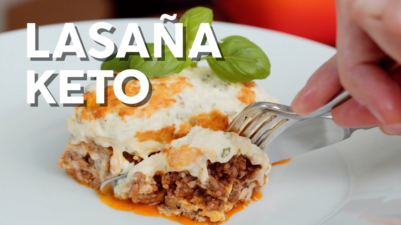 Receta de Lasaña keto
