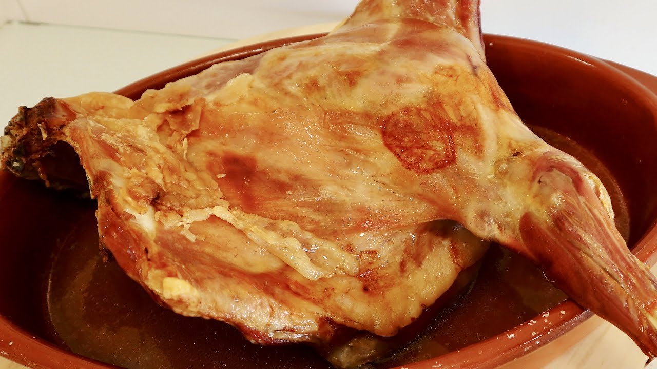 Receta de Lechazo castellano asado