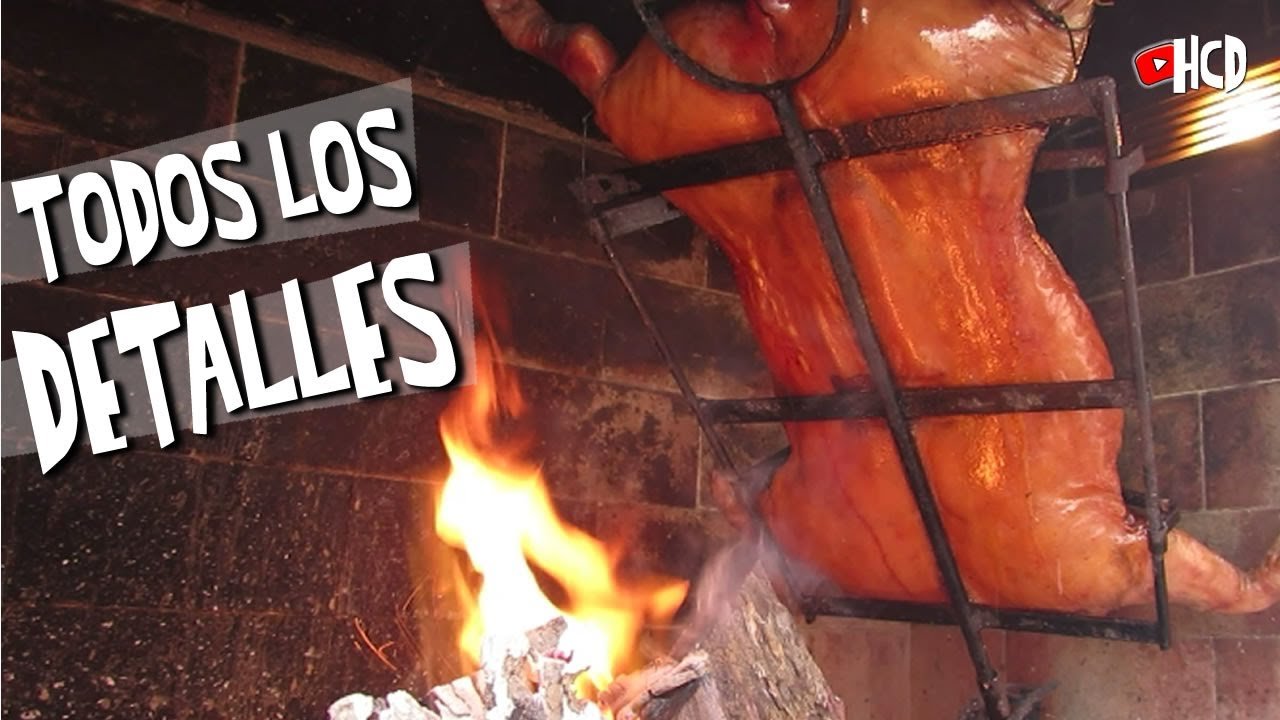 Receta de Lechón asado a la vara