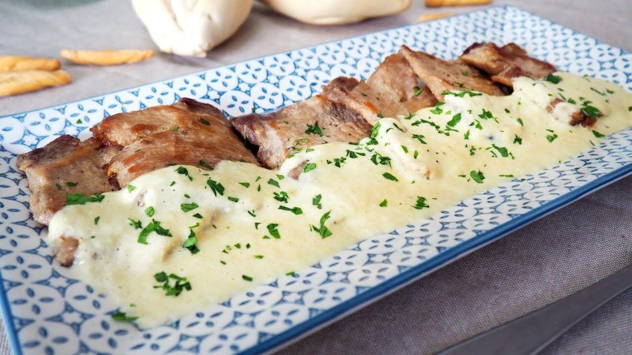 Receta de Lomo de cerdo al puerro