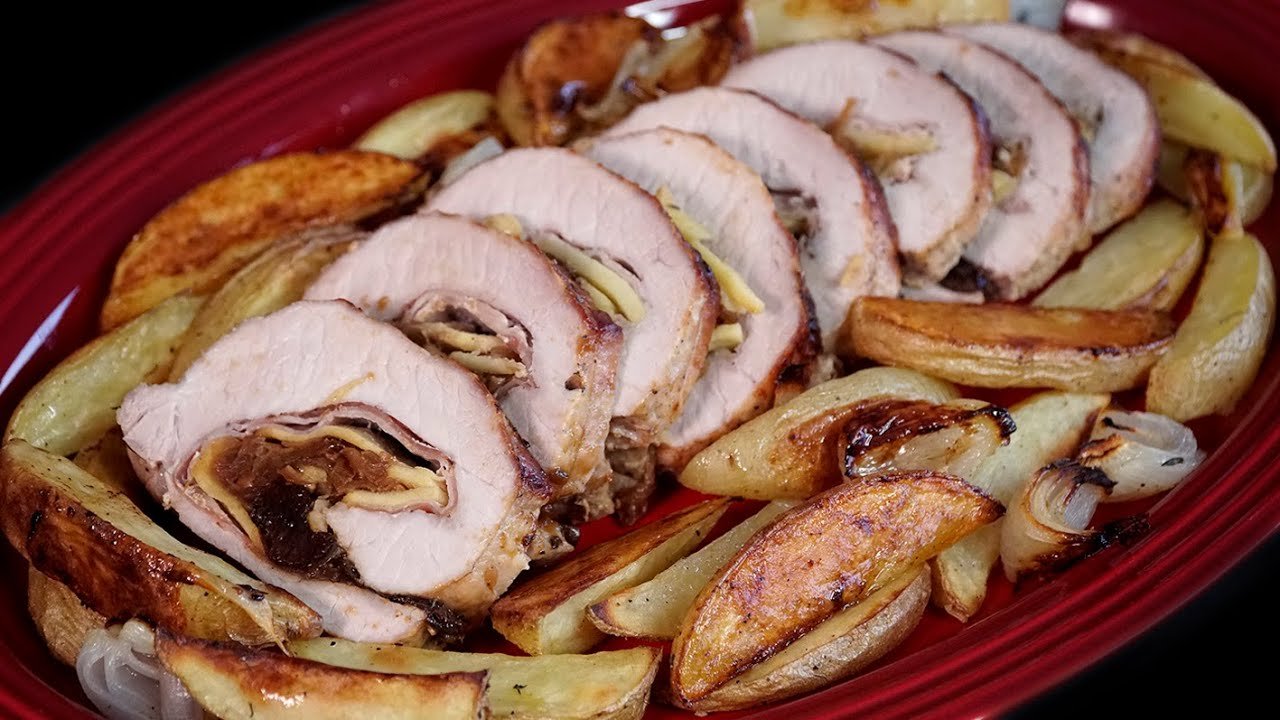 Receta de Lomo relleno al horno para Navidad