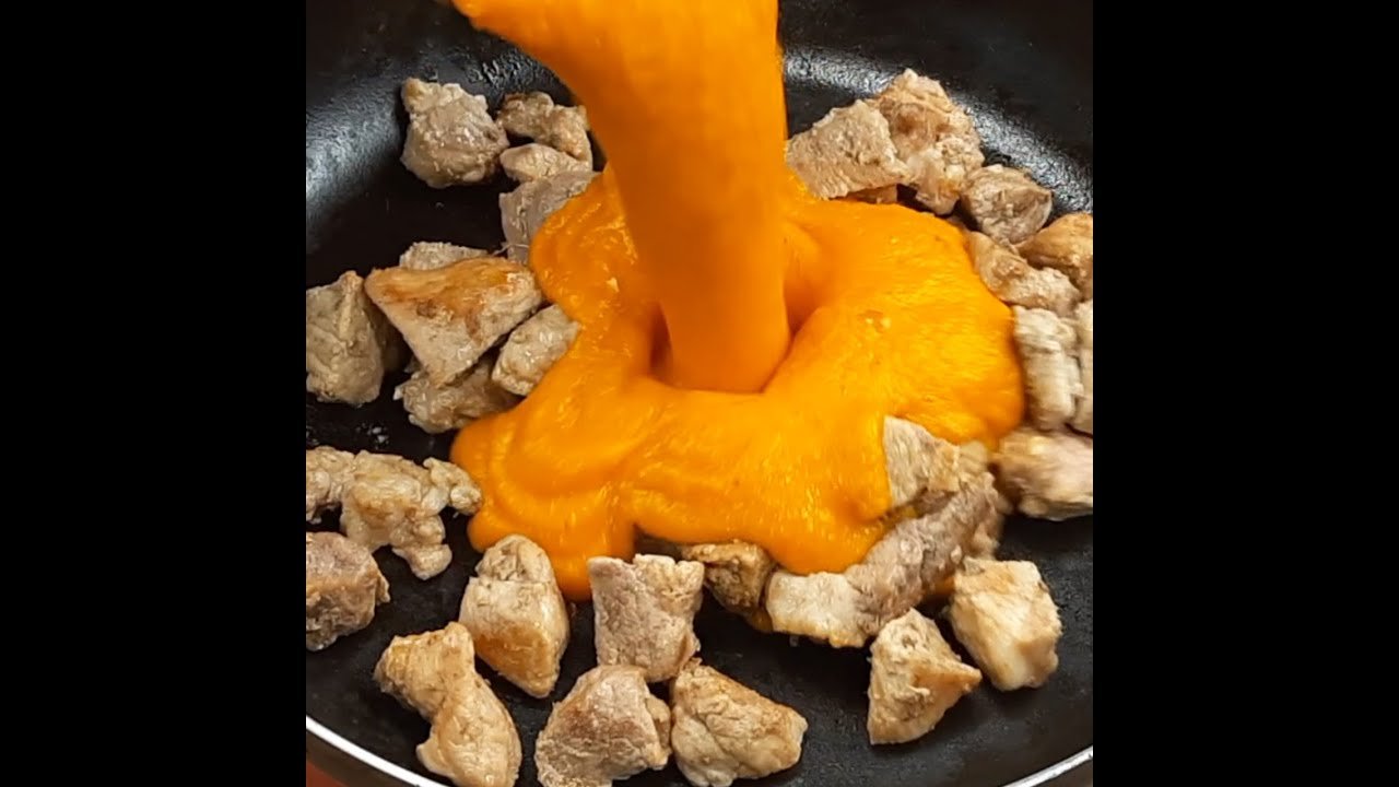 Receta de Lomos de cerdo con salsa de zanahoria