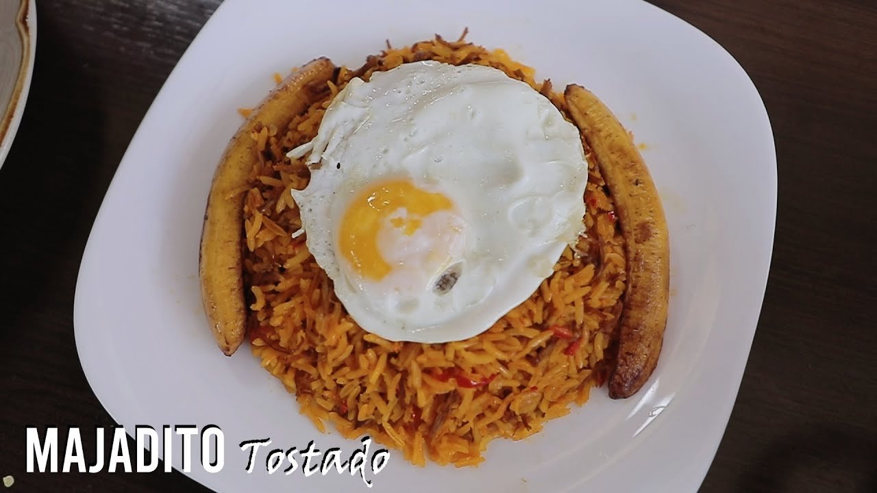 Receta de Majadito
