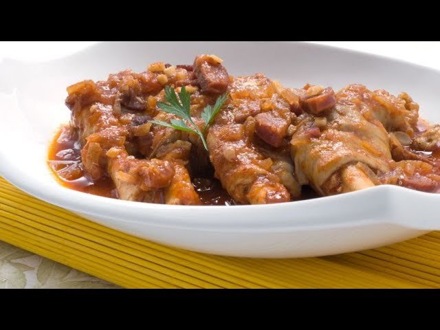 Receta de Manitas de cordero con tomate