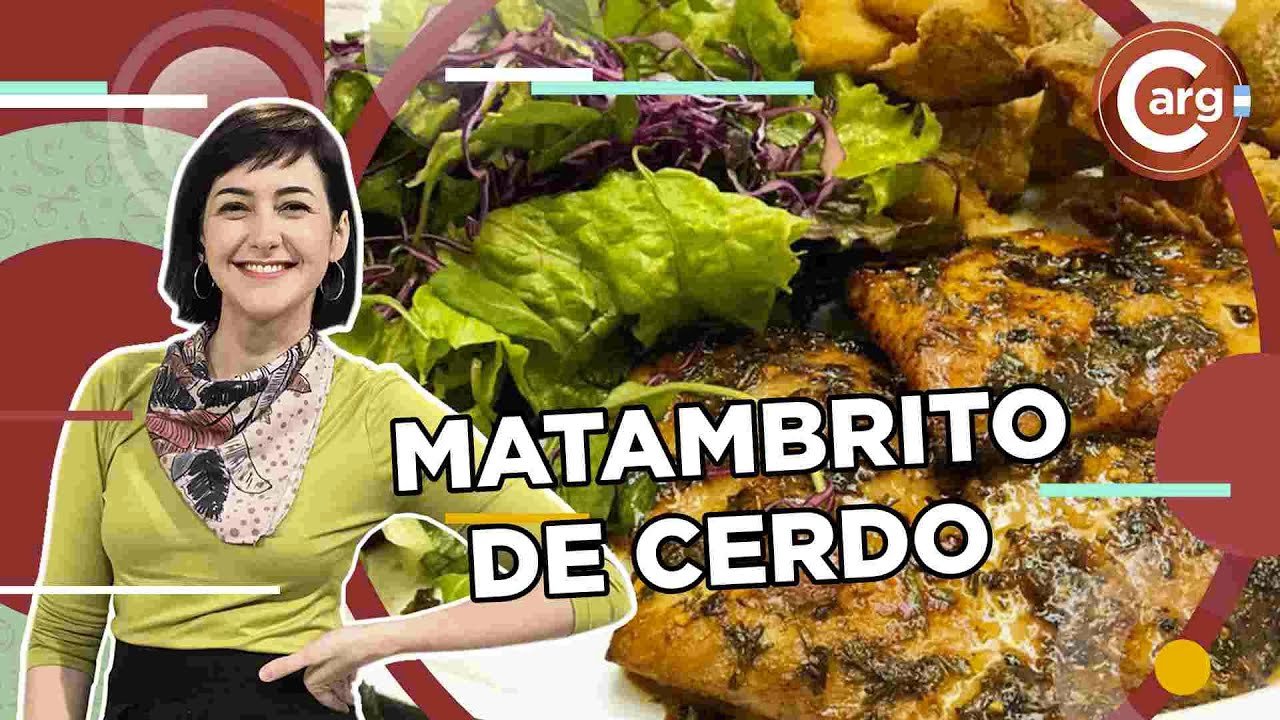 Receta de Matambre de cerdo al horno