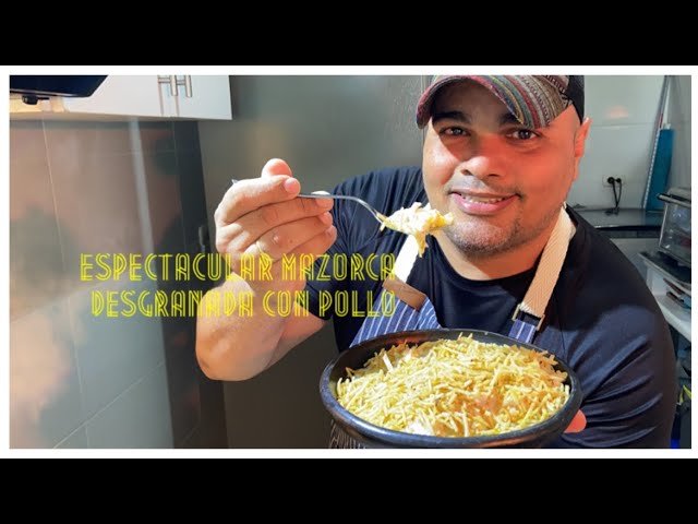 Receta de Mazorca desgranada con pollo