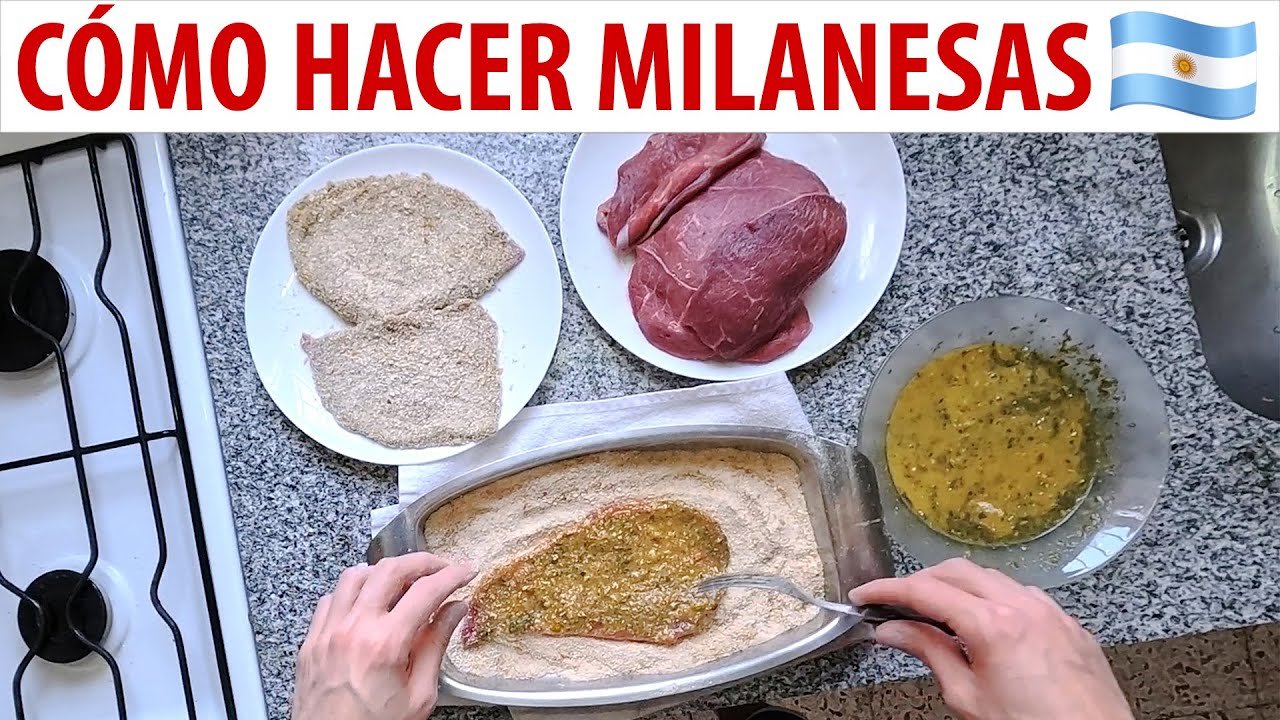 Receta de Milanesas de ternera