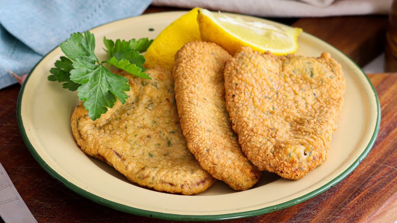 Receta de Milanesas marineras