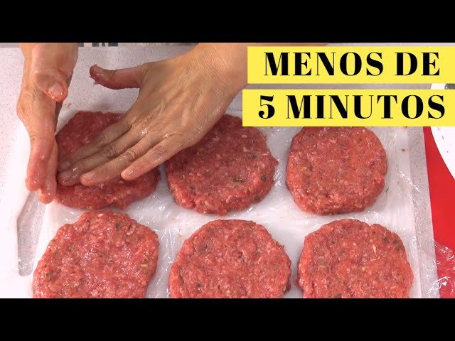 Receta de Mini hamburguesas caseras con carne picada