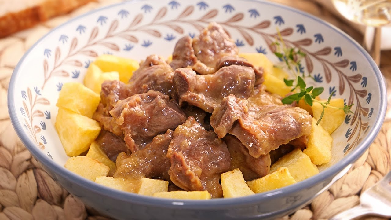 Receta de Mollejas de pollo en salsa picante